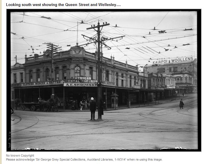 Alfred Shrimski men's outfitter - Quenn Street 1925